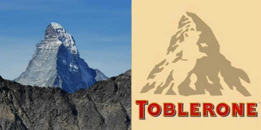 Matterhorn un Toblerone