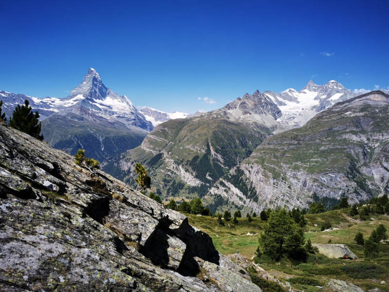 Matterhorn view from Tufteren Zermatt