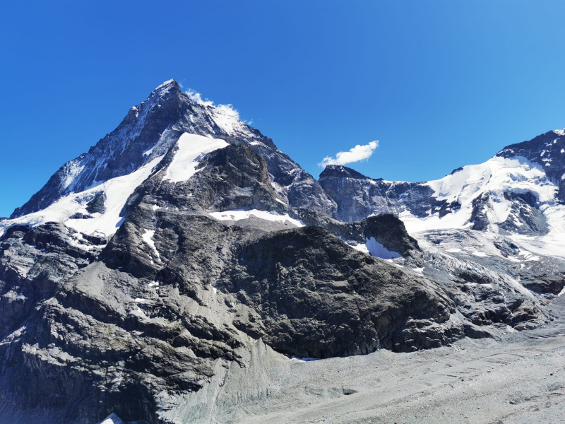 Matterhorn view from Schönbiel hut